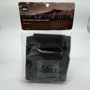 REI Black Tent Anchors for Sand and Snow
